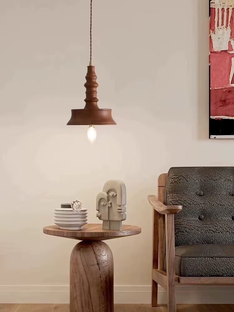 Tessira Suspension Industrielle en Bois - Neutralighting