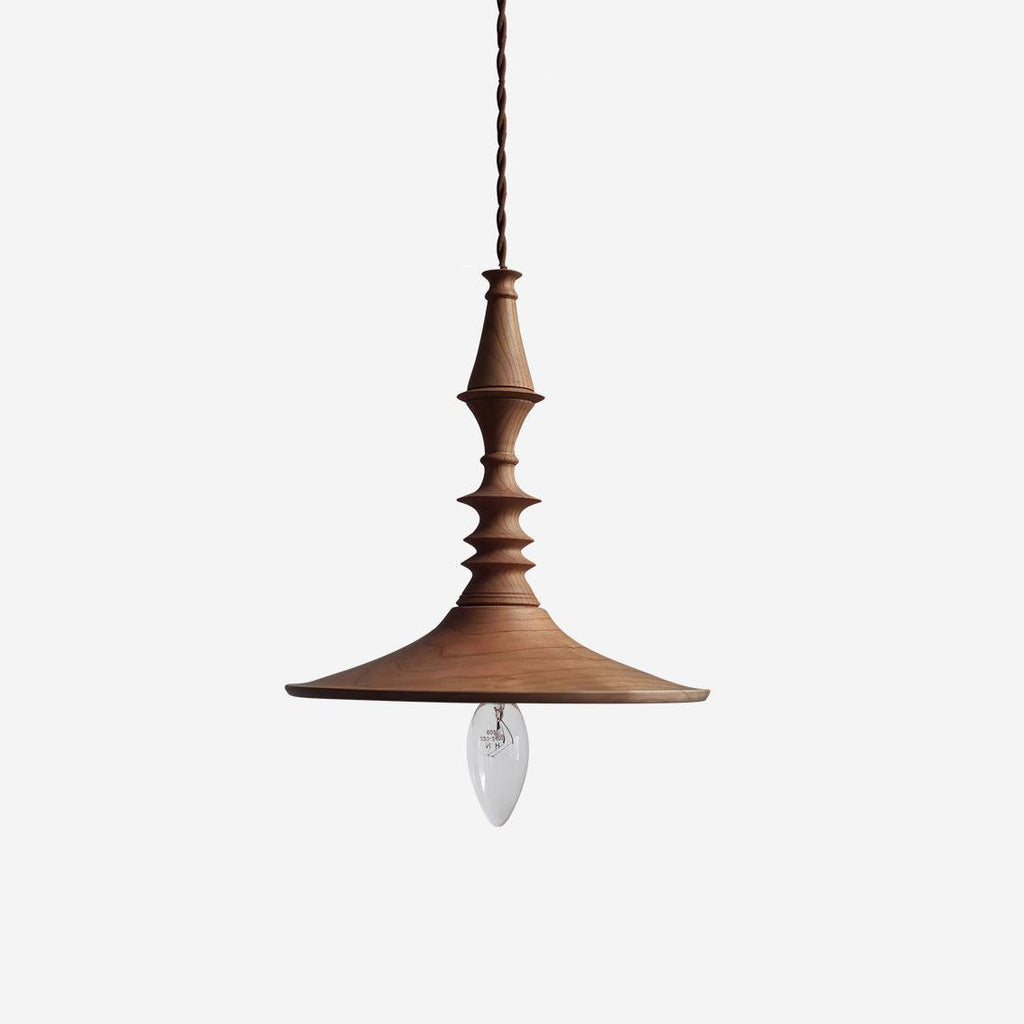 Tessira Suspension Industrielle en Bois - Neutralighting