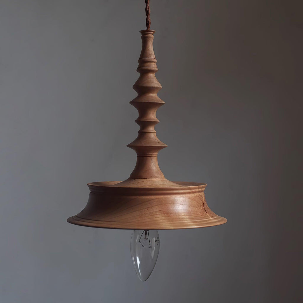 Tessira Suspension Industrielle en Bois - Neutralighting
