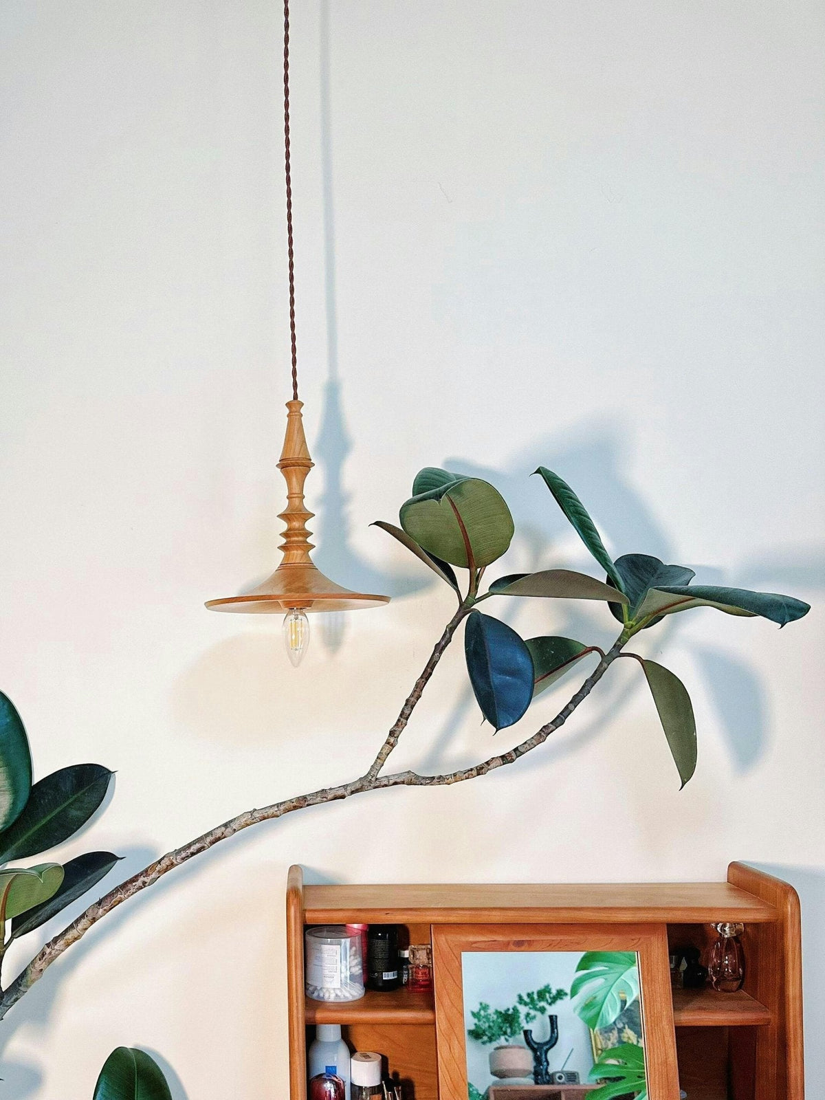 Tessira Suspension Industrielle en Bois - Neutralighting