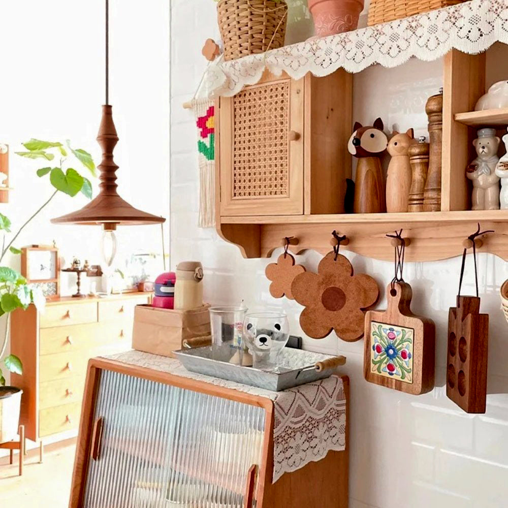 Iraeiel Ancien Minimaliste Bois Suspension - Neutralighting