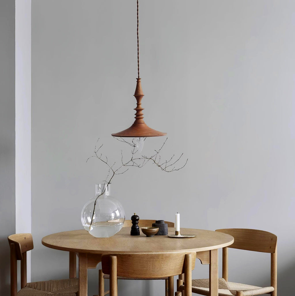 Iraeiel Ancien Minimaliste Bois Suspension - Neutralighting