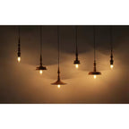 Iraeiel Ancien Minimaliste Bois Suspension - Neutralighting