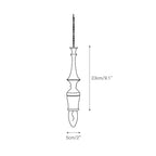 Iraeiel Ancien Minimaliste Bois Suspension - Neutralighting