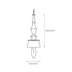 Iraeiel Ancien Minimaliste Bois Suspension - Neutralighting