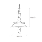 Iraeiel Ancien Minimaliste Bois Suspension - Neutralighting