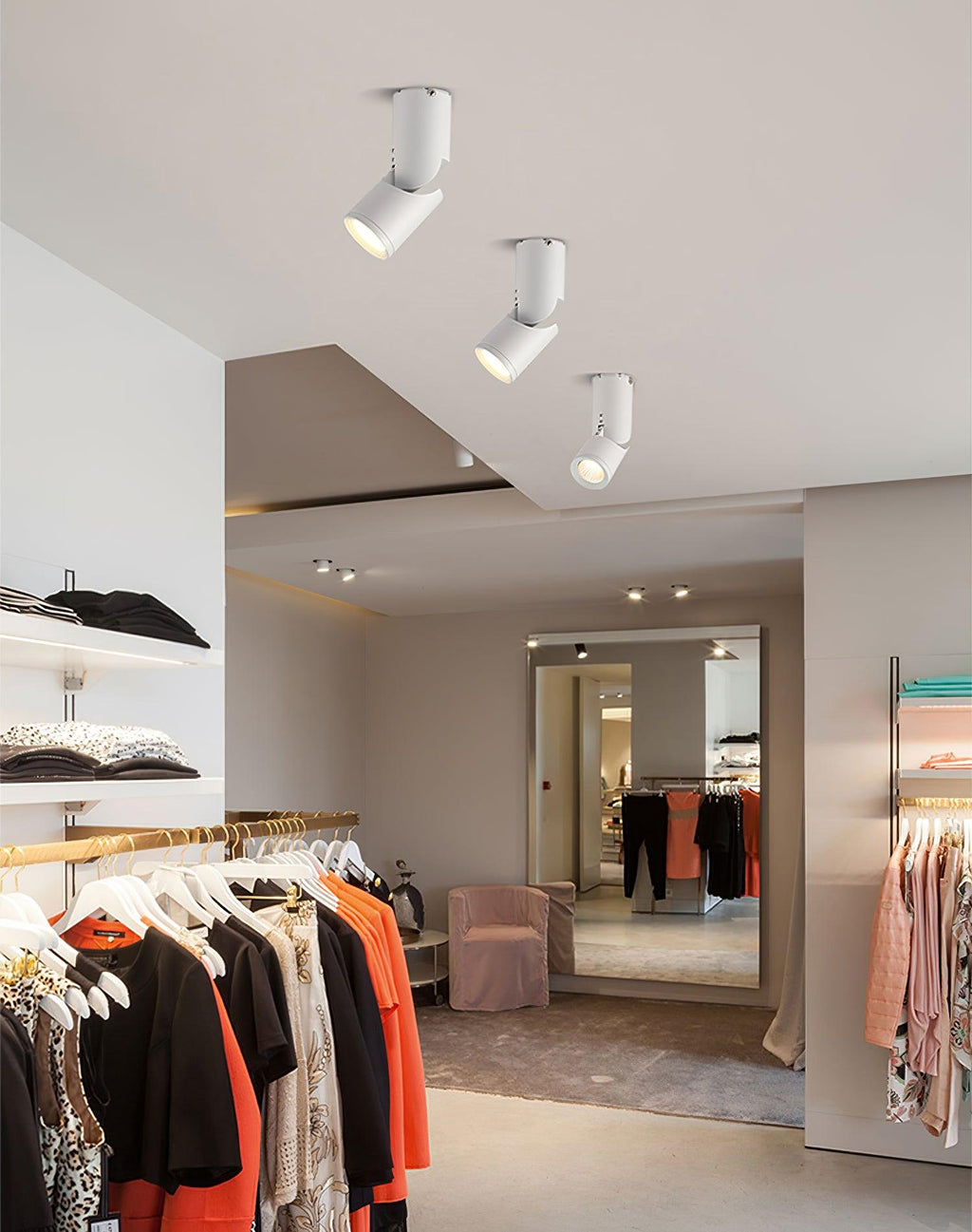 Lustra Plafonnier LED Projecteurs Sunny Ajustables - Neutralighting