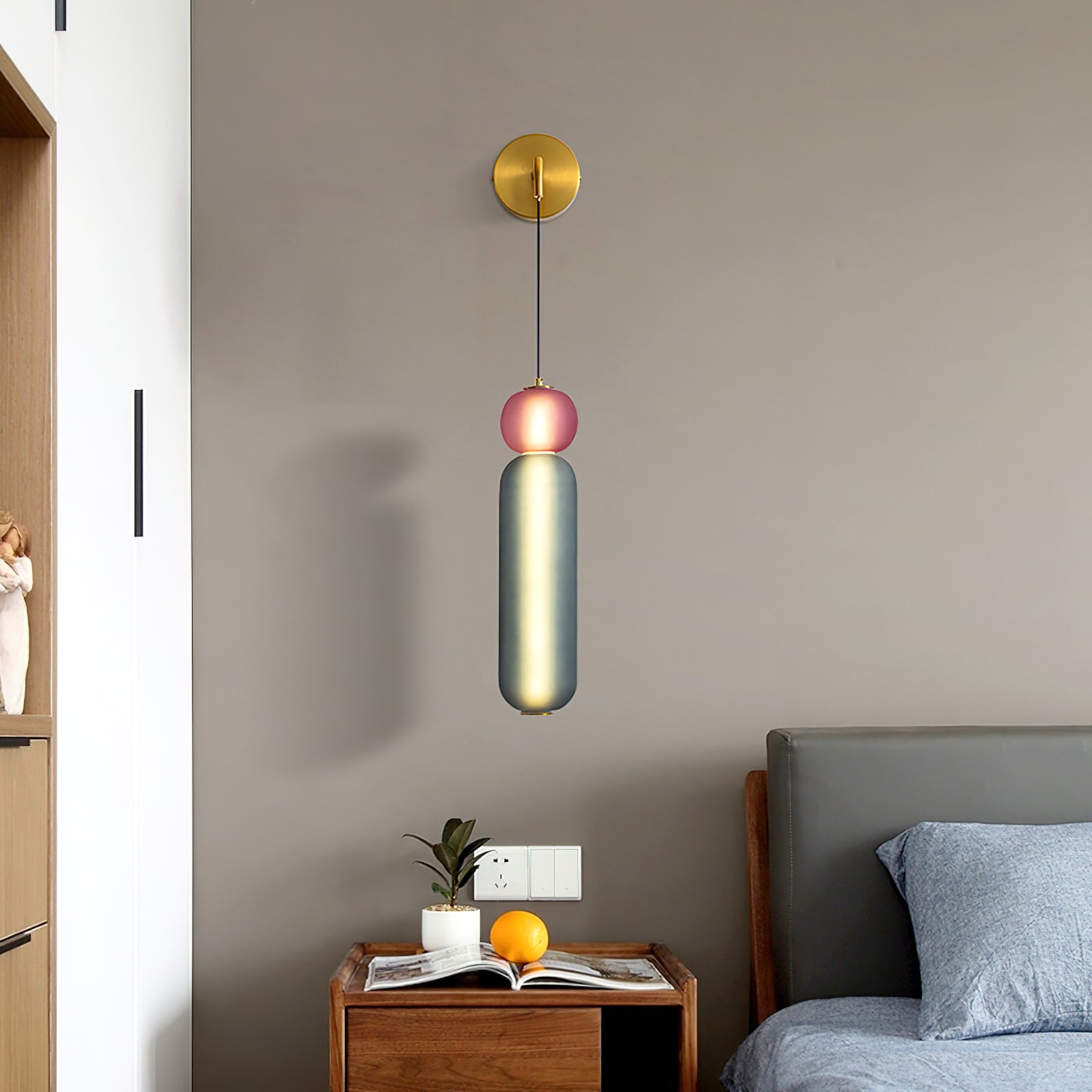 Eurtalia Moderne Minimaliste Verre Applique - Neutralighting