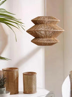 Suru Lampe Suspendue Tissée Île Organique - Neutralighting