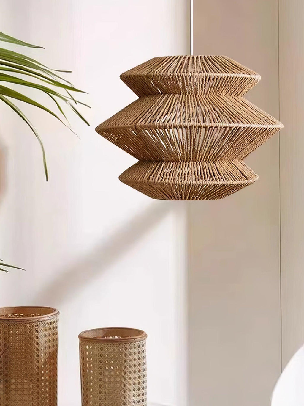 Suru Lampe Suspendue Tissée Île Organique - Neutralighting