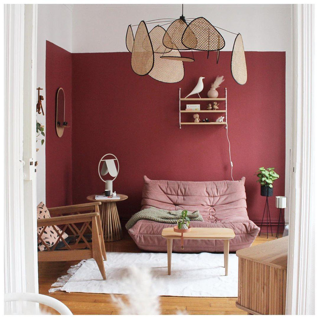 Lustra Lampe Pendante Rattan Swag Industrielle - Neutralighting