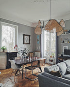 Lustra Lampe Pendante Rattan Swag Industrielle - Neutralighting