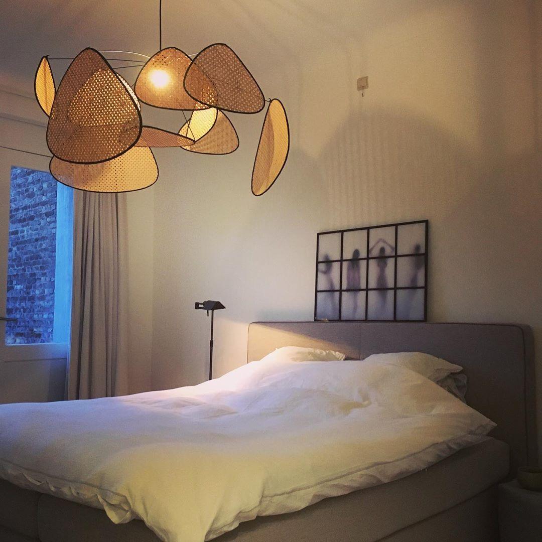 Lustra Lampe Pendante Rattan Swag Industrielle - Neutralighting