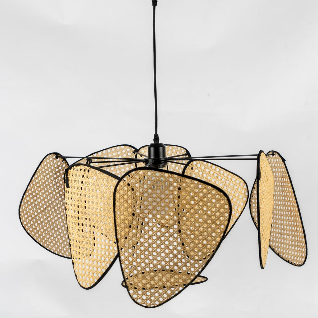 Lustra Lampe Pendante Rattan Swag Industrielle - Neutralighting