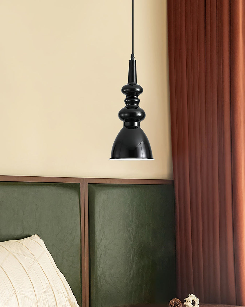 Aurvaror Nordic Art Noir Suspension Lumière - Neutralighting