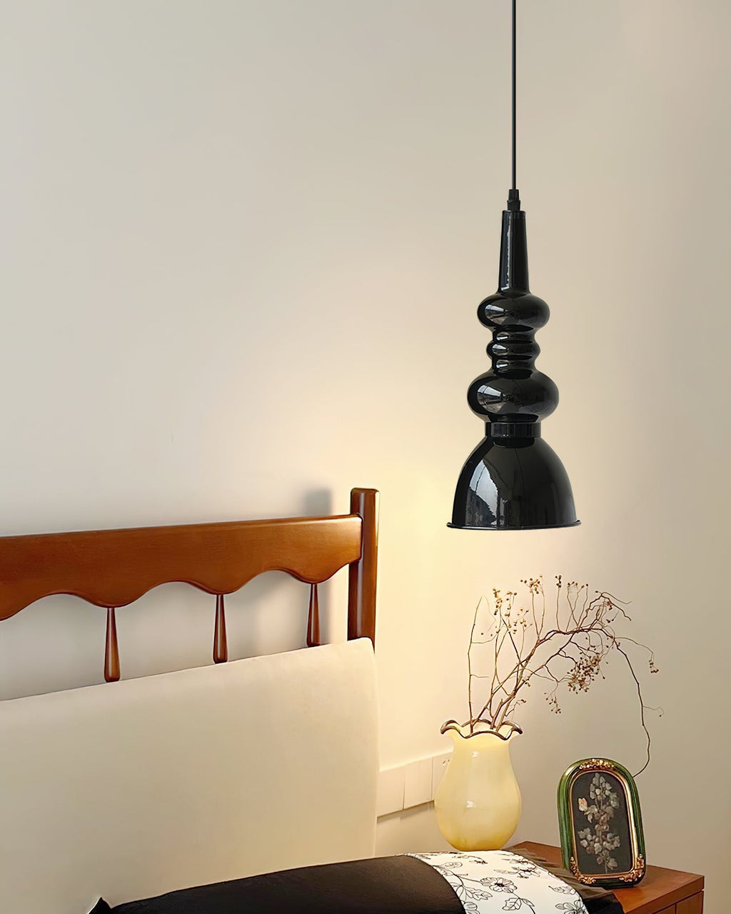 Aurvaror Nordic Art Noir Suspension Lumière - Neutralighting