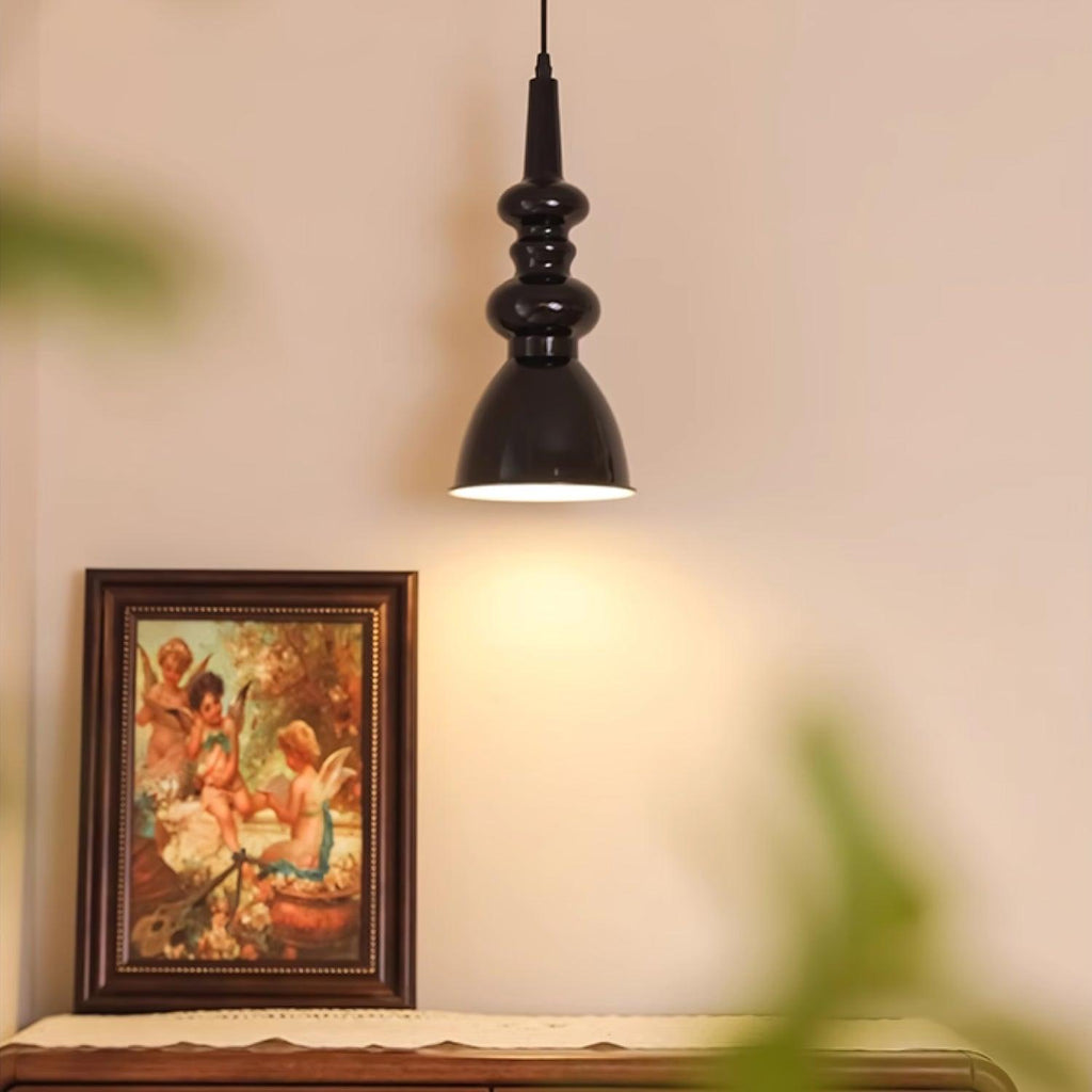 Aurvaror Nordic Art Noir Suspension Lumière - Neutralighting