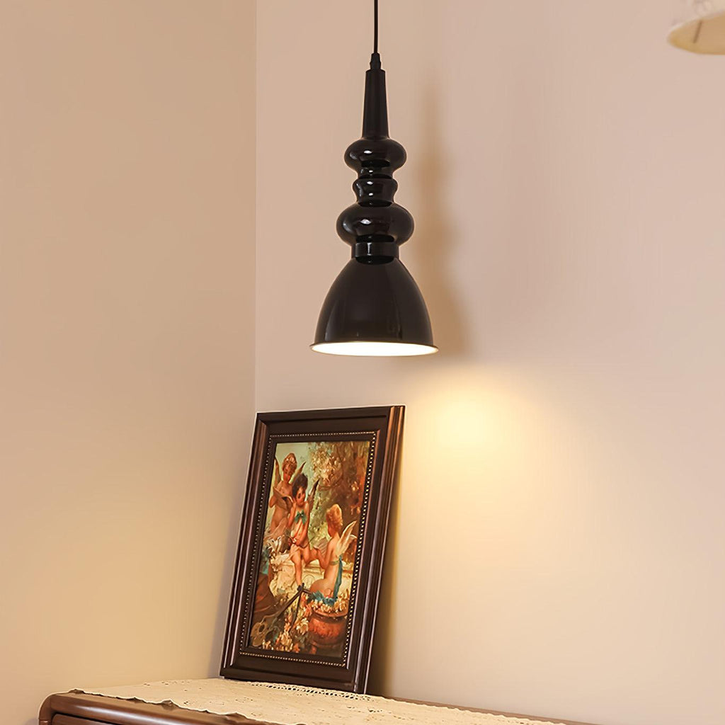 Aurvaror Nordic Art Noir Suspension Lumière - Neutralighting