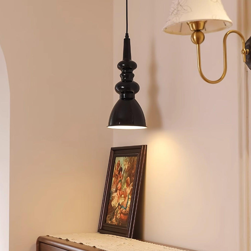 Aurvaror Nordic Art Noir Suspension Lumière - Neutralighting