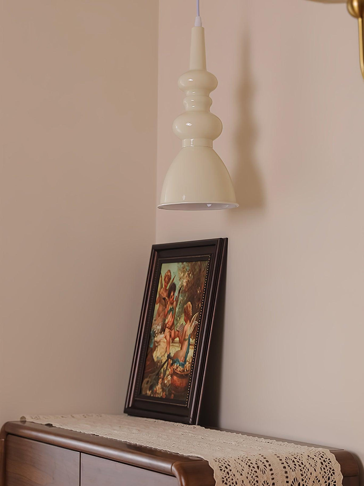 Aurvaror Nordic Art Noir Suspension Lumière - Neutralighting