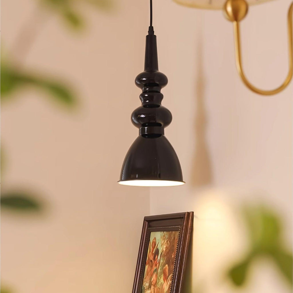 Aurvaror Nordic Art Noir Suspension Lumière - Neutralighting