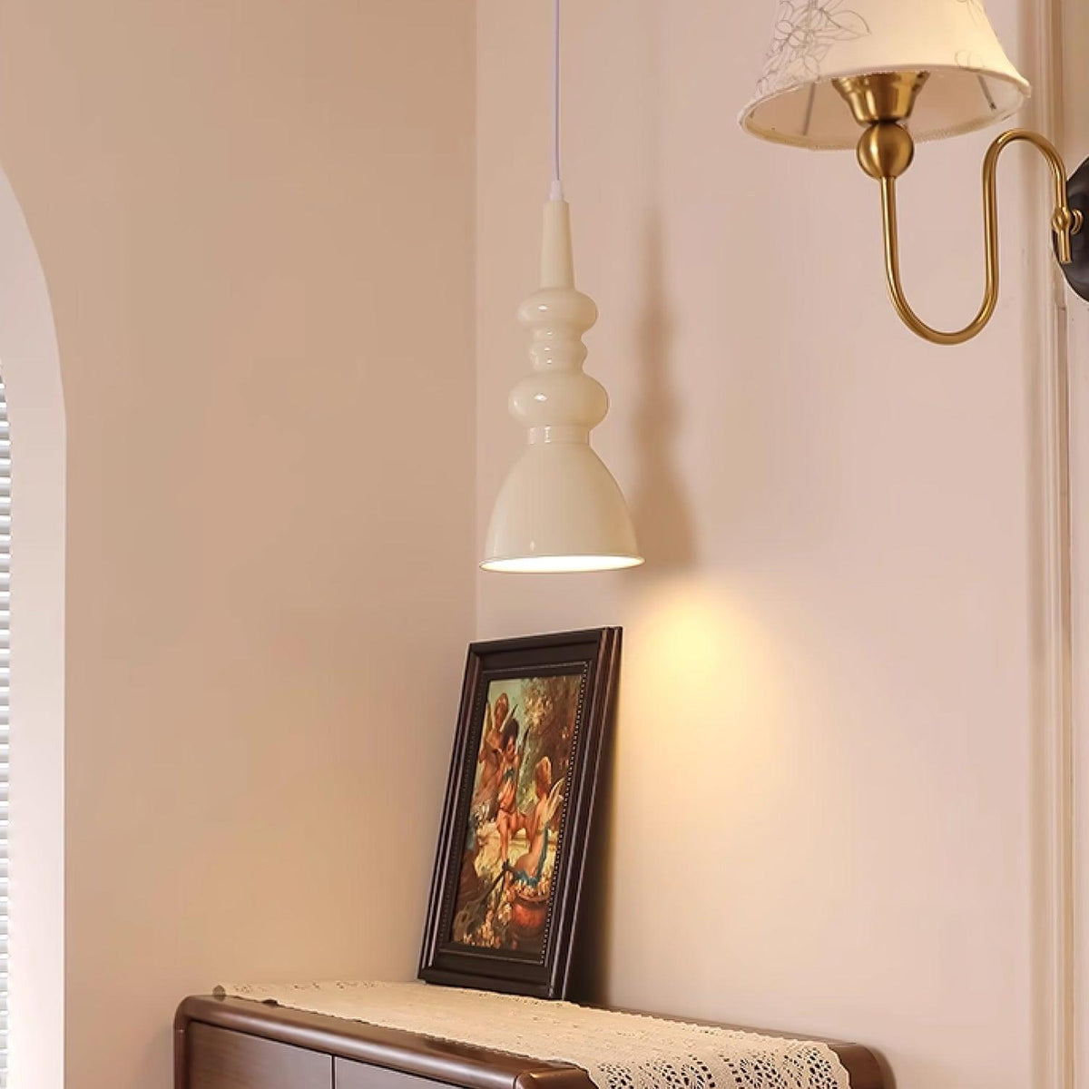 Aurvaror Nordic Art Noir Suspension Lumière - Neutralighting