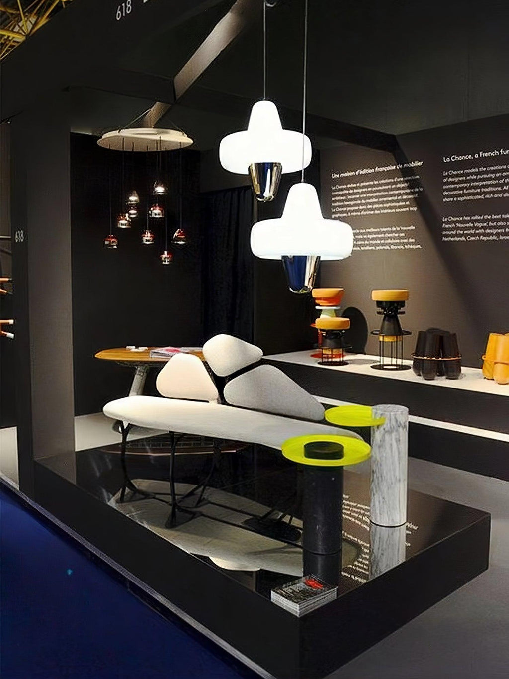 Nuvia Lampe Pendante en Verre Minimaliste - Neutralighting
