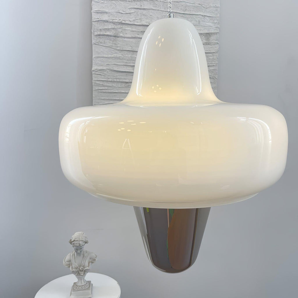 Nuvia Lampe Pendante en Verre Minimaliste - Neutralighting
