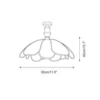 Swanpetal Plafonnier en Bois Minimaliste - Neutralighting
