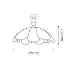 Swanpetal Plafonnier en Bois Minimaliste - Neutralighting