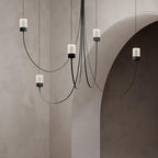 Lustra Chandelier Verre Élégance Balancée - Neutralighting