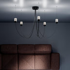 Lustra Chandelier Verre Élégance Balancée - Neutralighting