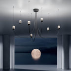 Lustra Chandelier Verre Élégance Balancée - Neutralighting