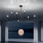 Lustra Chandelier Verre Élégance Balancée - Neutralighting