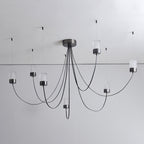 Lustra Chandelier Verre Élégance Balancée - Neutralighting