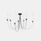 Lustra Chandelier Verre Élégance Balancée - Neutralighting