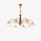 Bellin Lustres Floraux en Bois et Céramique - Neutralighting