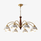 Bellin Lustres Floraux en Bois et Céramique - Neutralighting