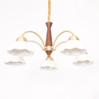 Bellin Lustres Floraux en Bois et Céramique - Neutralighting