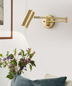 Lustra Applique Murale Laiton Bras Pivotant Réglable - Neutralighting