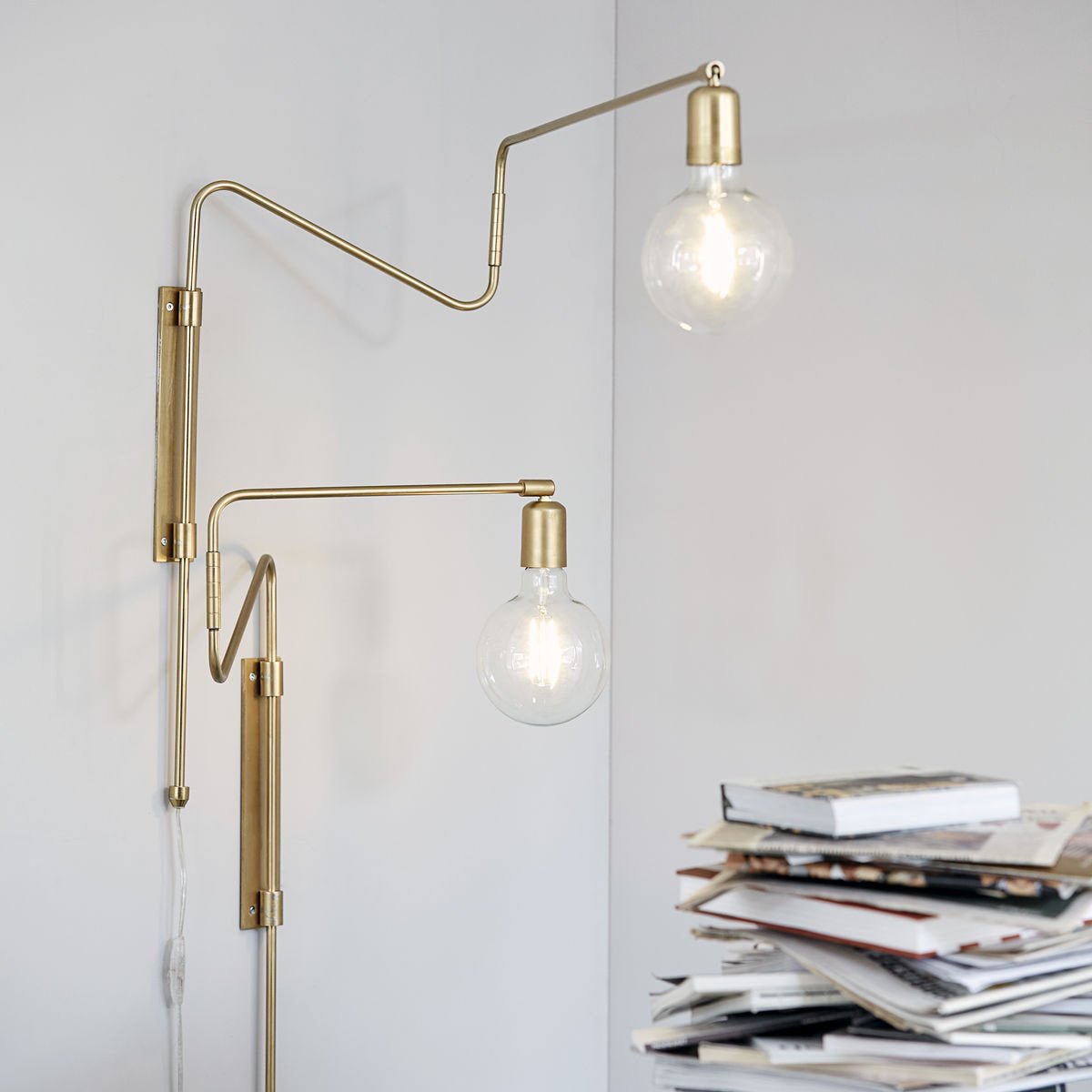 Elsoreth Modern Minimalist Swing Wall Lamp - Neutralighting