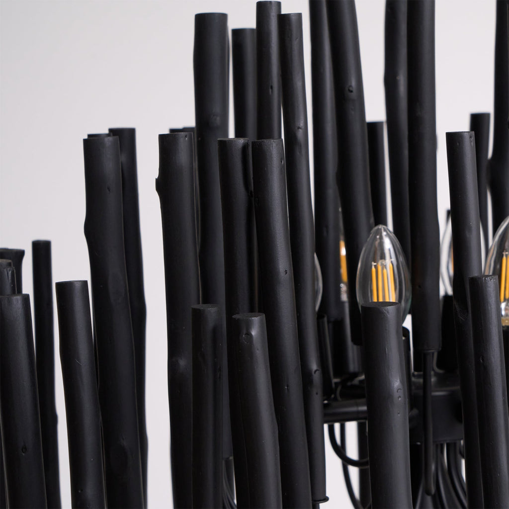 Nyphaiel Chandelier en Bois Luxe Postmoderne - Neutralighting
