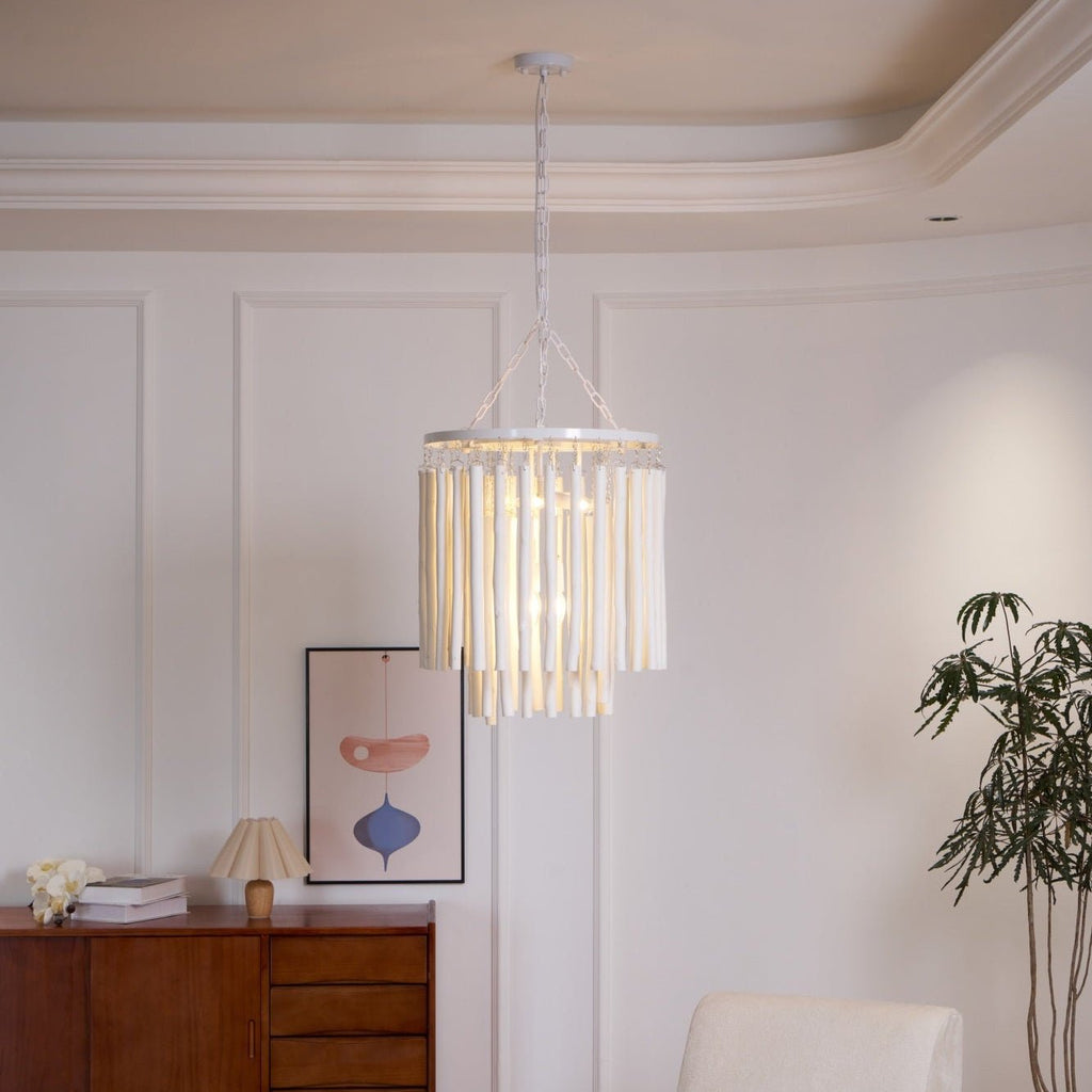 Nyphaiel Chandelier en Bois Luxe Postmoderne - Neutralighting