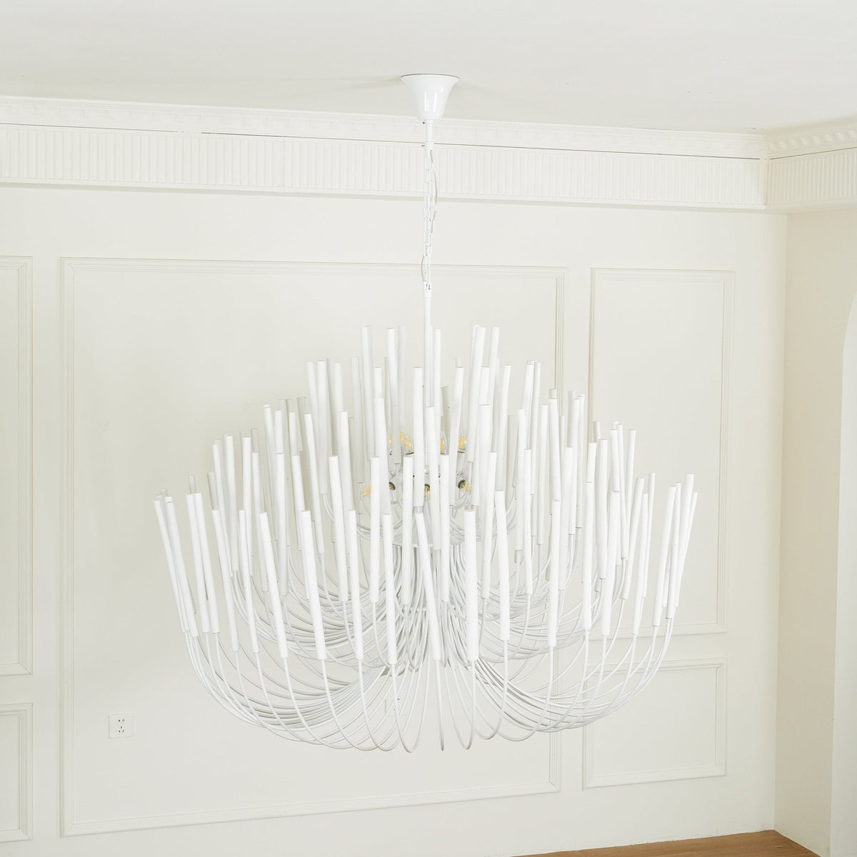Nyphaiel Chandelier en Bois Luxe Postmoderne - Neutralighting
