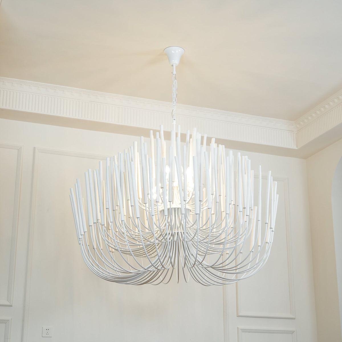 Nyphaiel Chandelier en Bois Luxe Postmoderne - Neutralighting