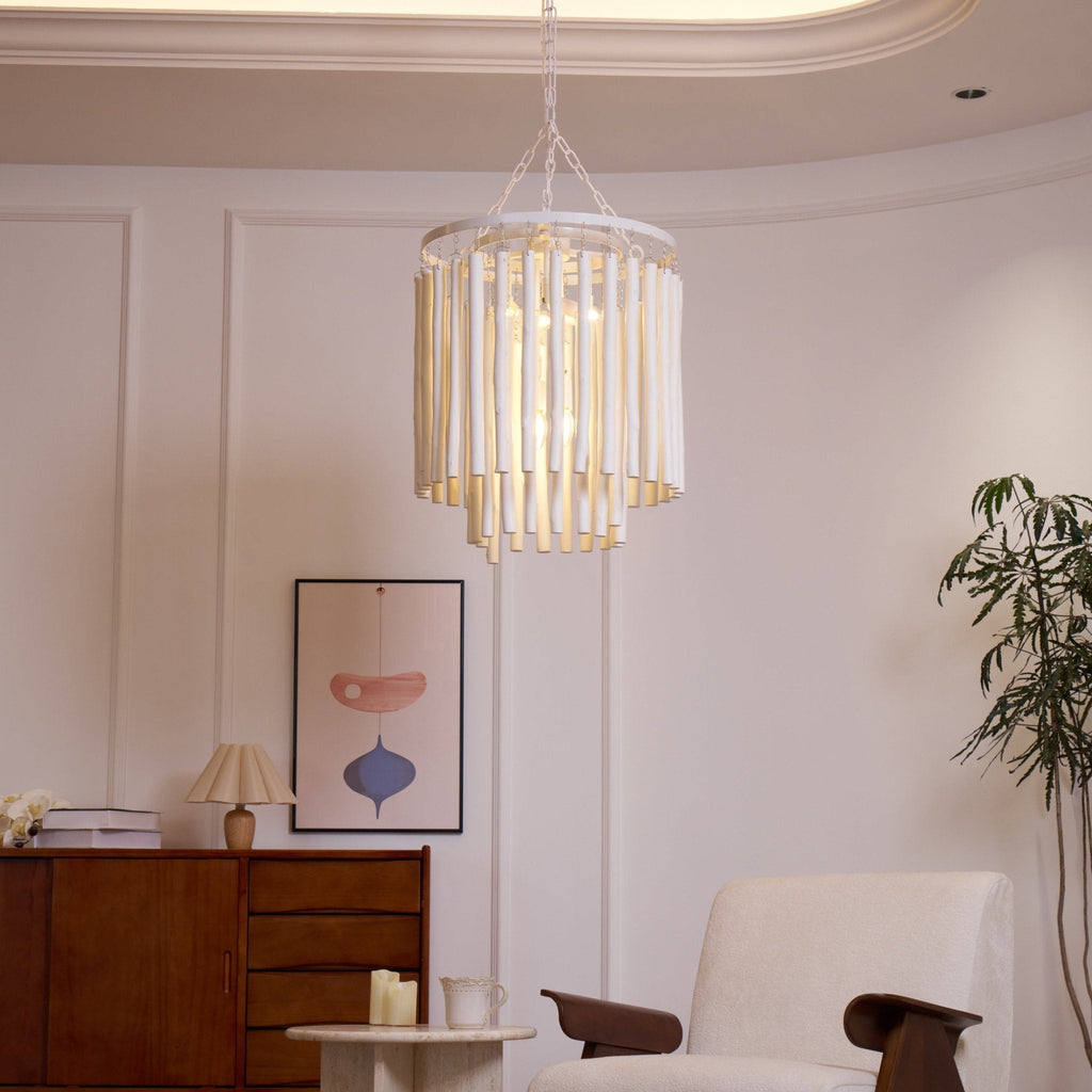 Nyphaiel Chandelier en Bois Luxe Postmoderne - Neutralighting