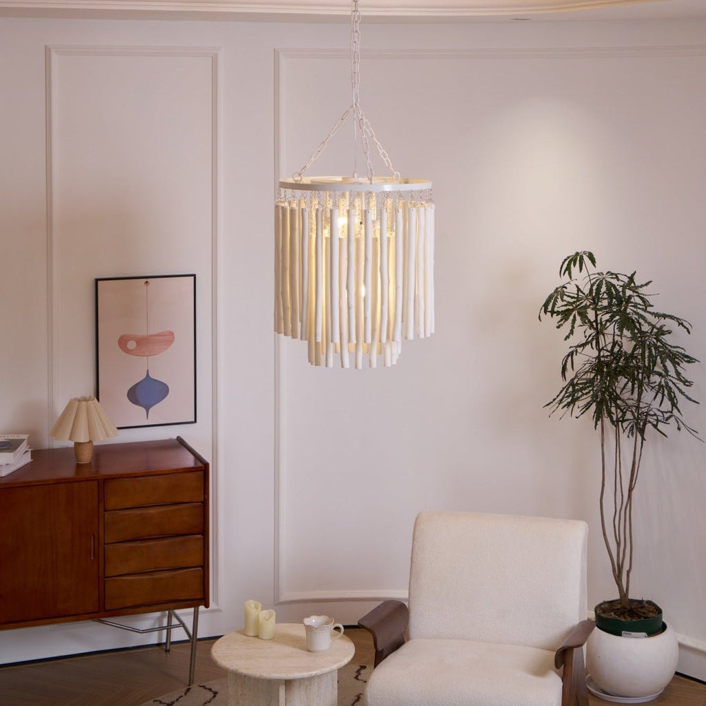 Nyphaiel Chandelier en Bois Luxe Postmoderne - Neutralighting
