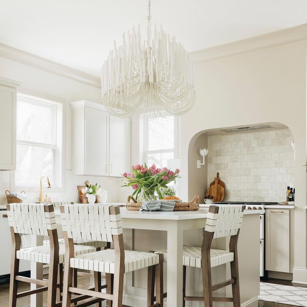 Nyphaiel Chandelier en Bois Luxe Postmoderne - Neutralighting