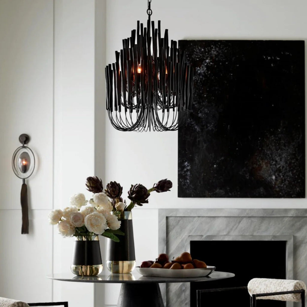 Nyphaiel Chandelier en Bois Luxe Postmoderne - Neutralighting