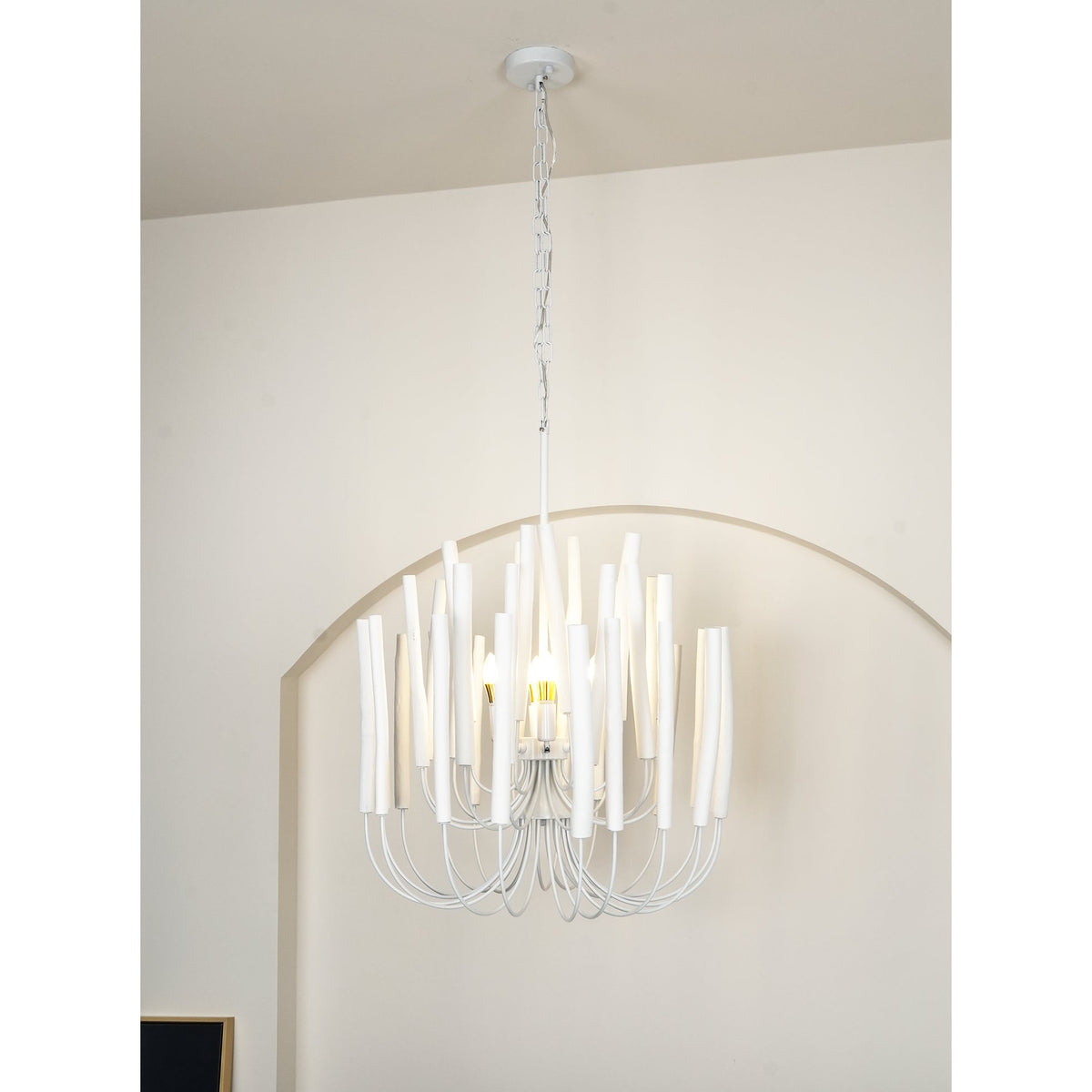 Nyphaiel Chandelier en Bois Luxe Postmoderne - Neutralighting